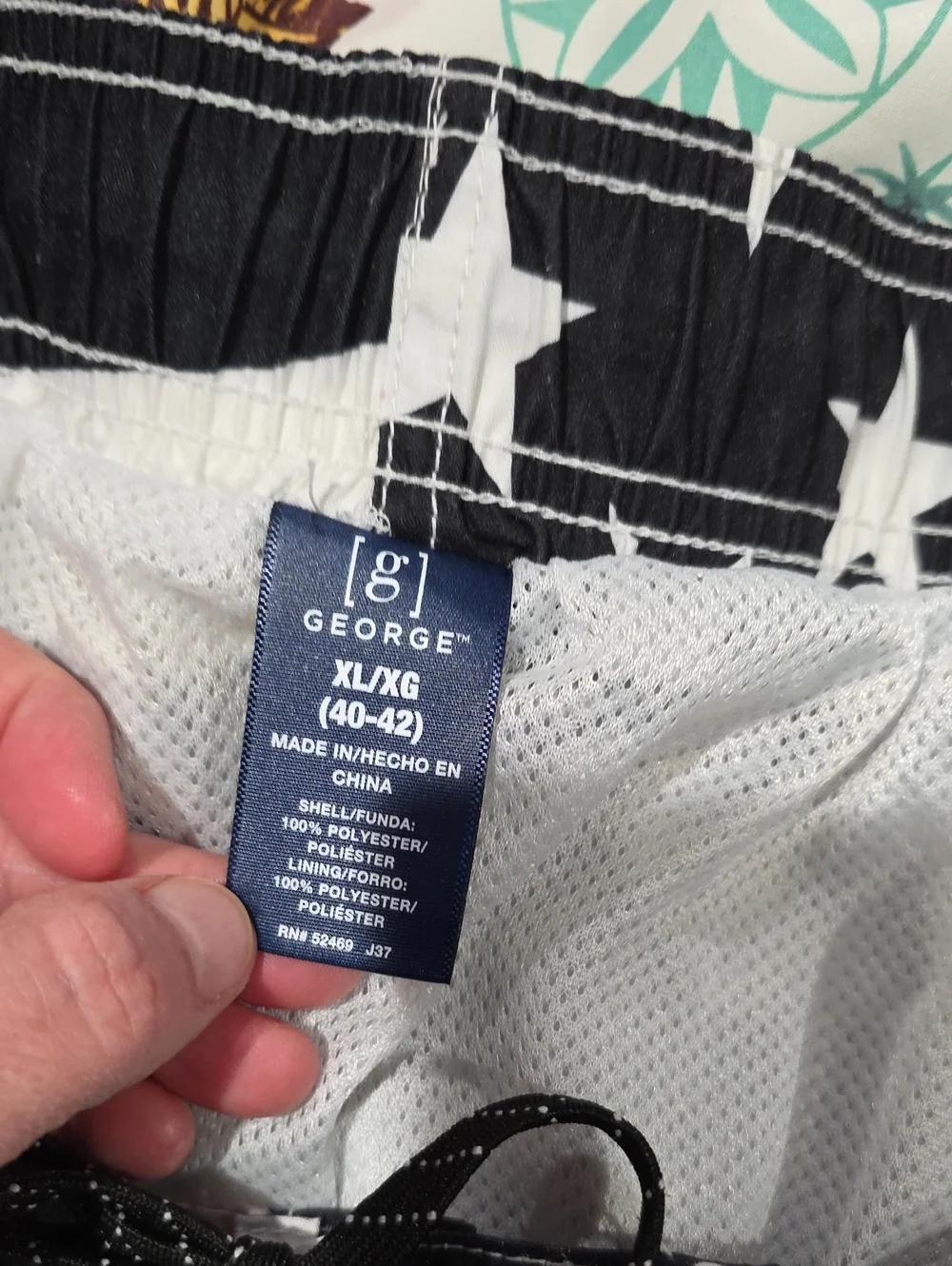 Mens Swim Trunks ,4 Pair XL
